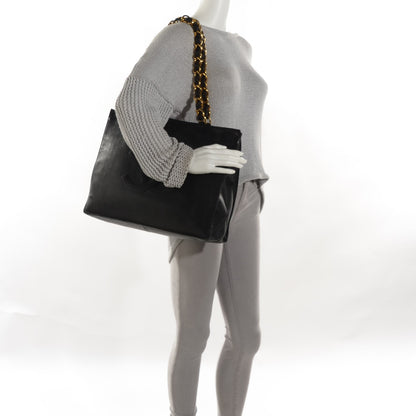 Chanel Lambskin Jumbo Shoulder Bag Black 3 of 10