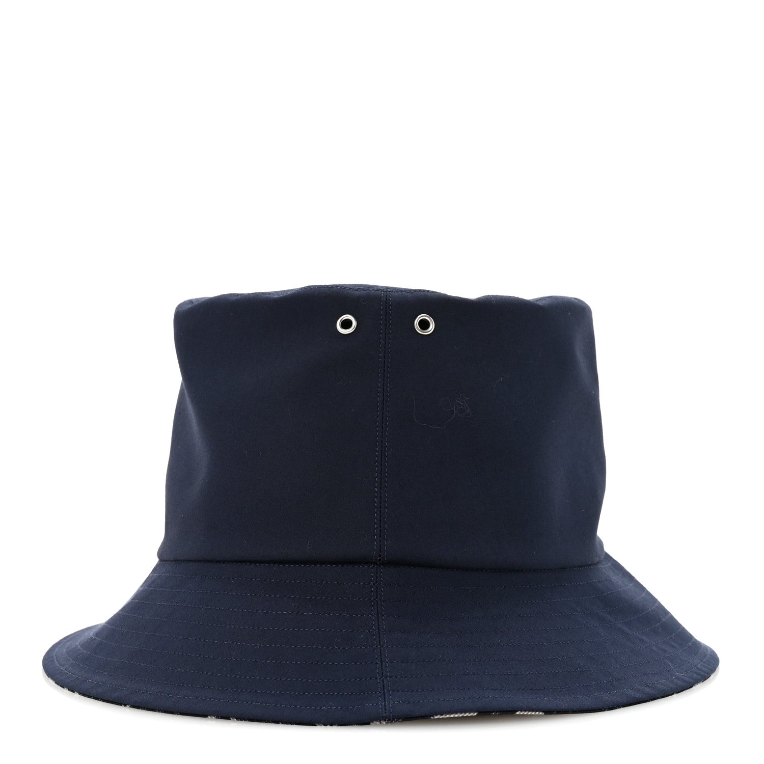 Christian Dior Oblique Reversible Teddy-D Brim Bucket Hat 58 Blue