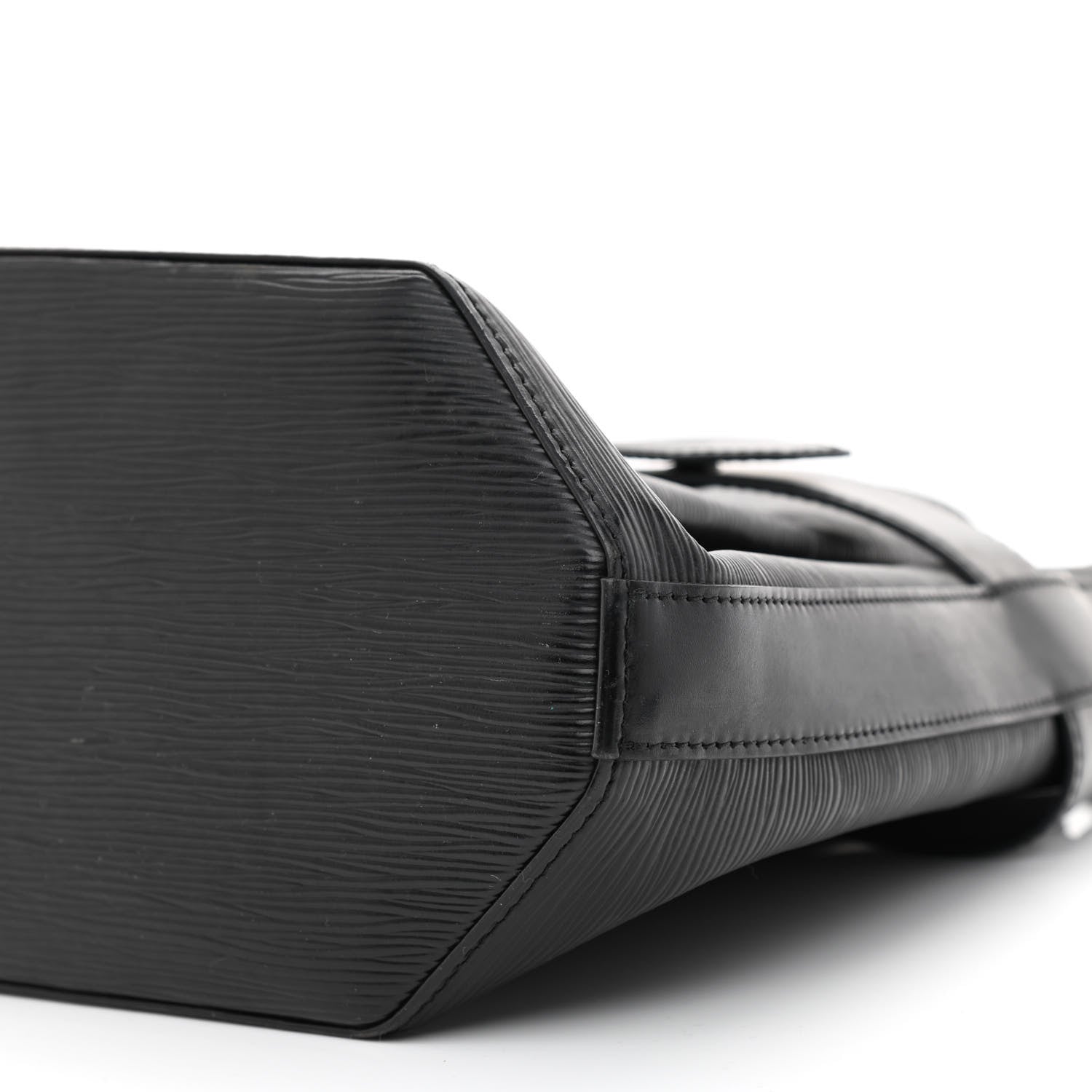 Louis Vuitton Epi Sac D'Epaule Black 12 of 13