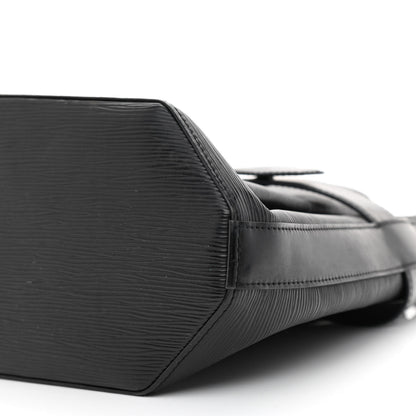 Louis Vuitton Epi Sac D'Epaule Black 12 of 13