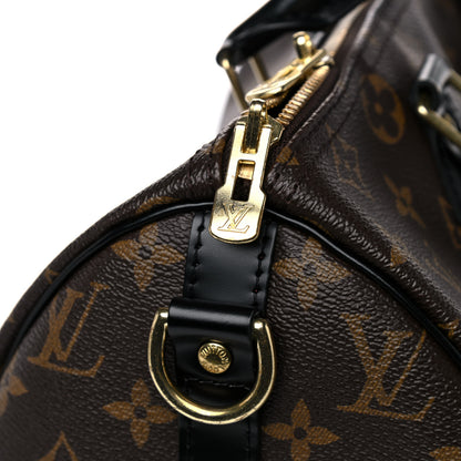 Louis Vuitton Monogram My World Tour Speedy Bandouliere 30 Black 19 of 22