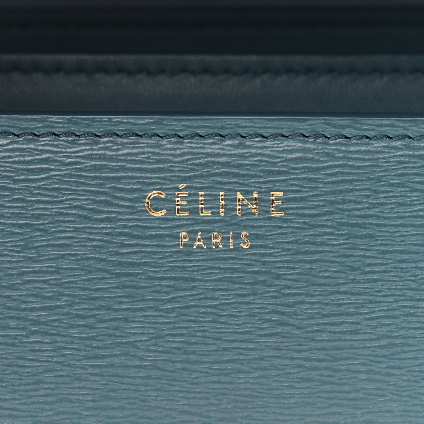 Liege Calfskin Medium Classic Box Flap Bag Blue Slate