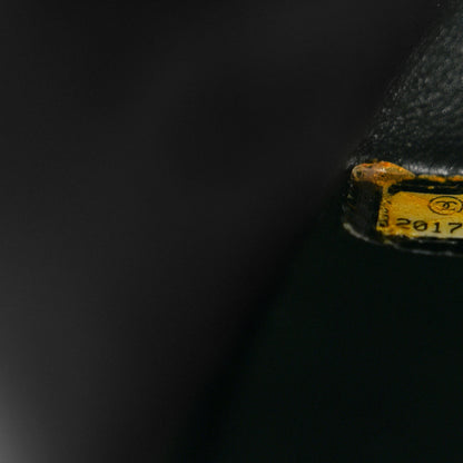 Chanel Patent Calfskin Snakeskin New Medium Boy Flap Black Silver 7 of 13