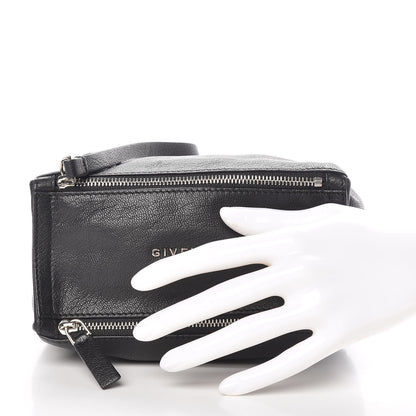 Givenchy Sugar Goatskin Pandora Wristlet Black 2 of 7
