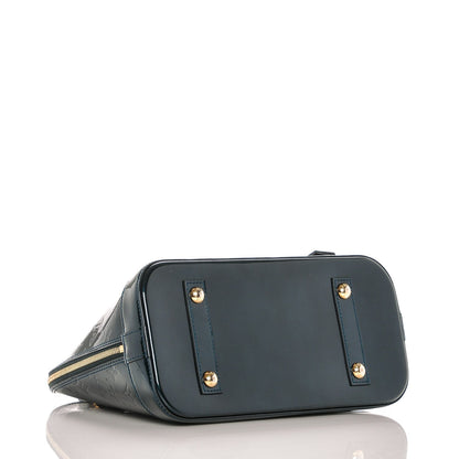 Louis Vuitton Vernis Alma PM Blue Nuit 4 of 9