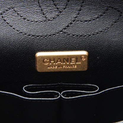 Chanel Aged Calfskin Casino 2.55 Reissue 224 Flap Black 6 of 7