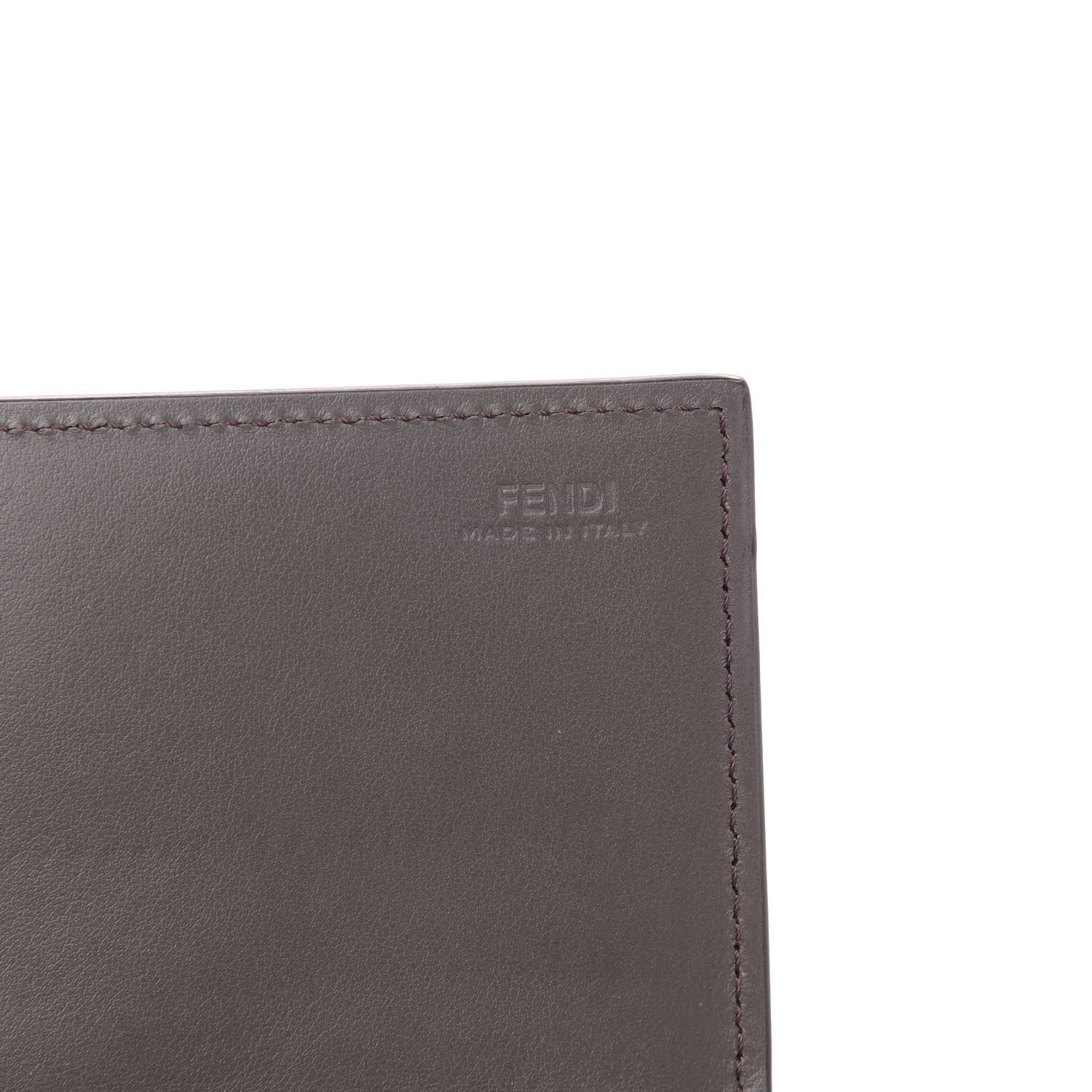Fendi Vitello Liberty Century Lucido By The Way Continental Wallet Carbone 6 of 7