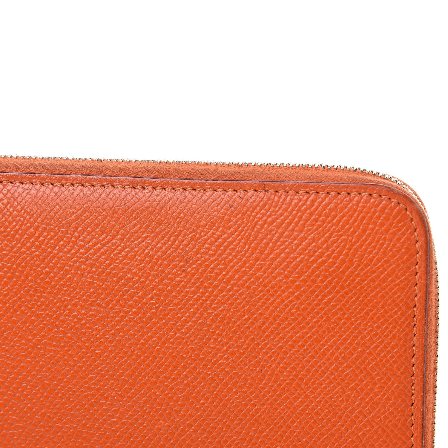 Hermes Epsom Silk'in Wallet Feu 12 of 14