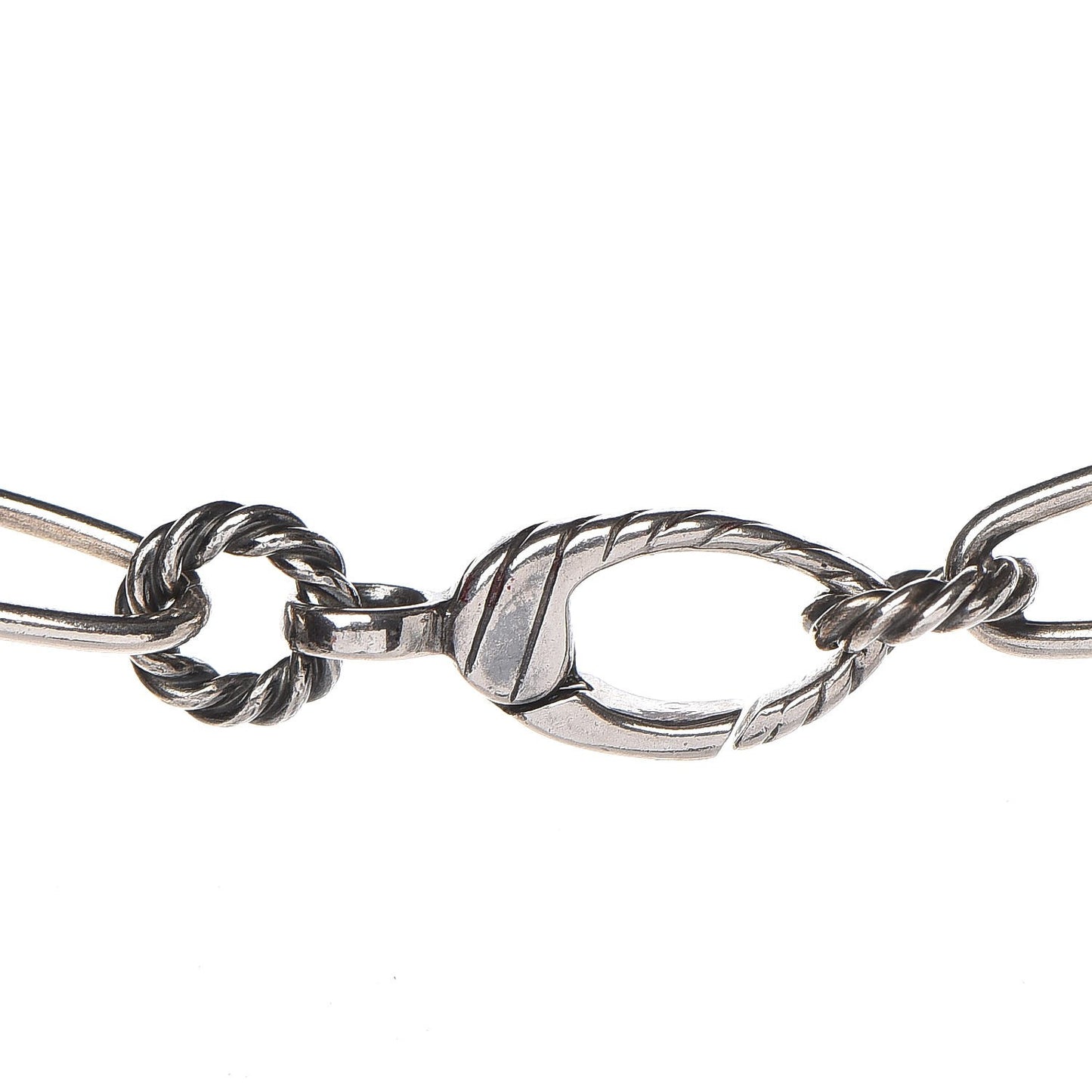 Sterling Silver 18K Gold Mobile Link Necklace
