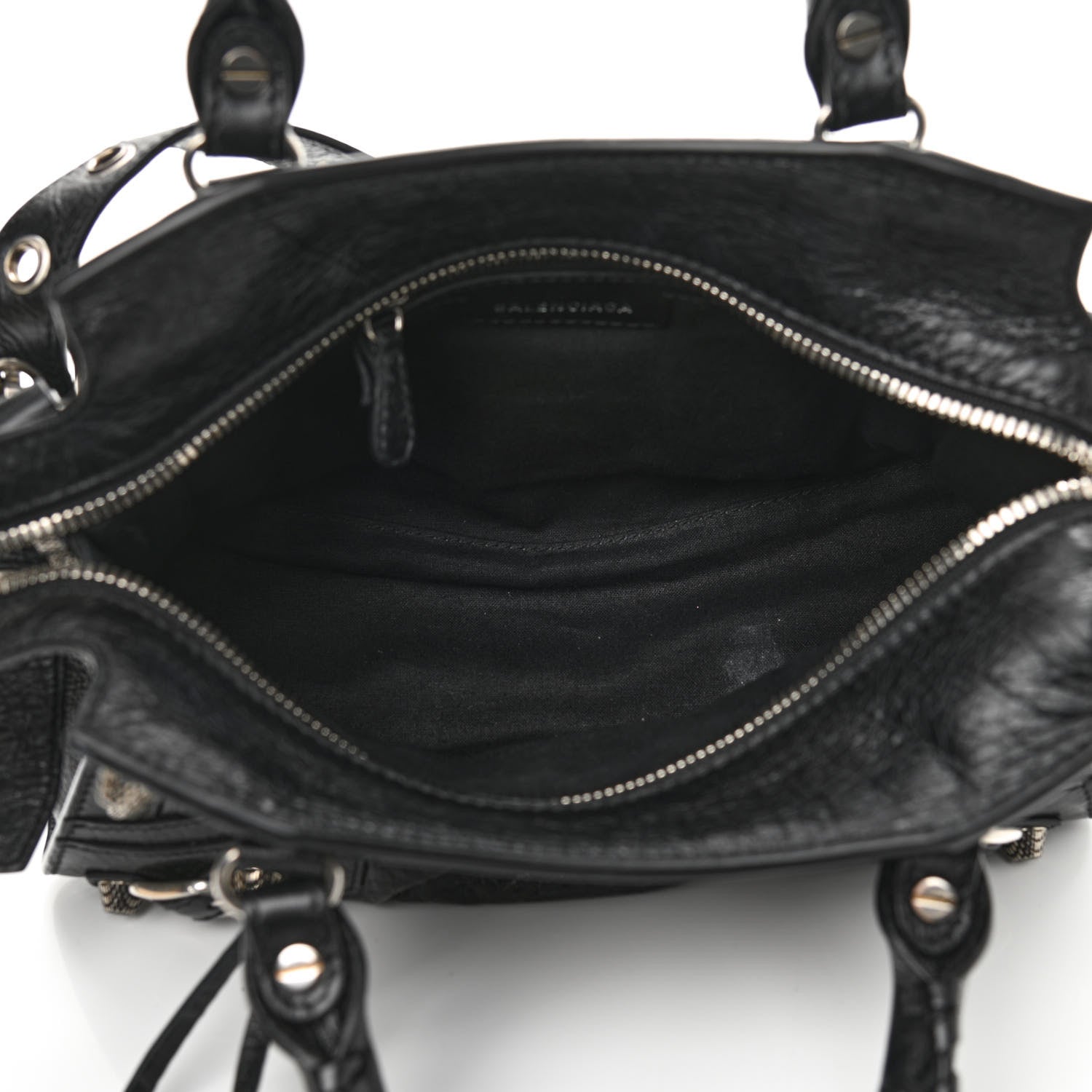Balenciaga Agneau Arena Neo Cagole Handbag XS Black 5 of 9