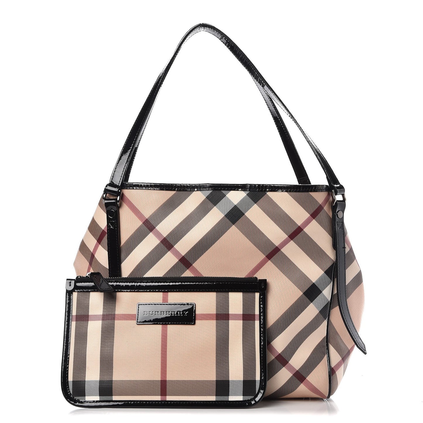 Nova Check Small Canterbury Tote Black