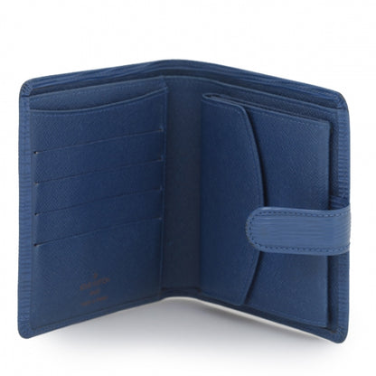 Louis Vuitton Epi Porte-Billets Compact Wallet Blue 9 of 12