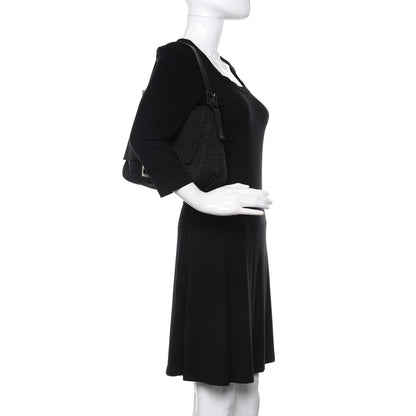 Fendi Zucchino Mama Baguette Black 2 of 9
