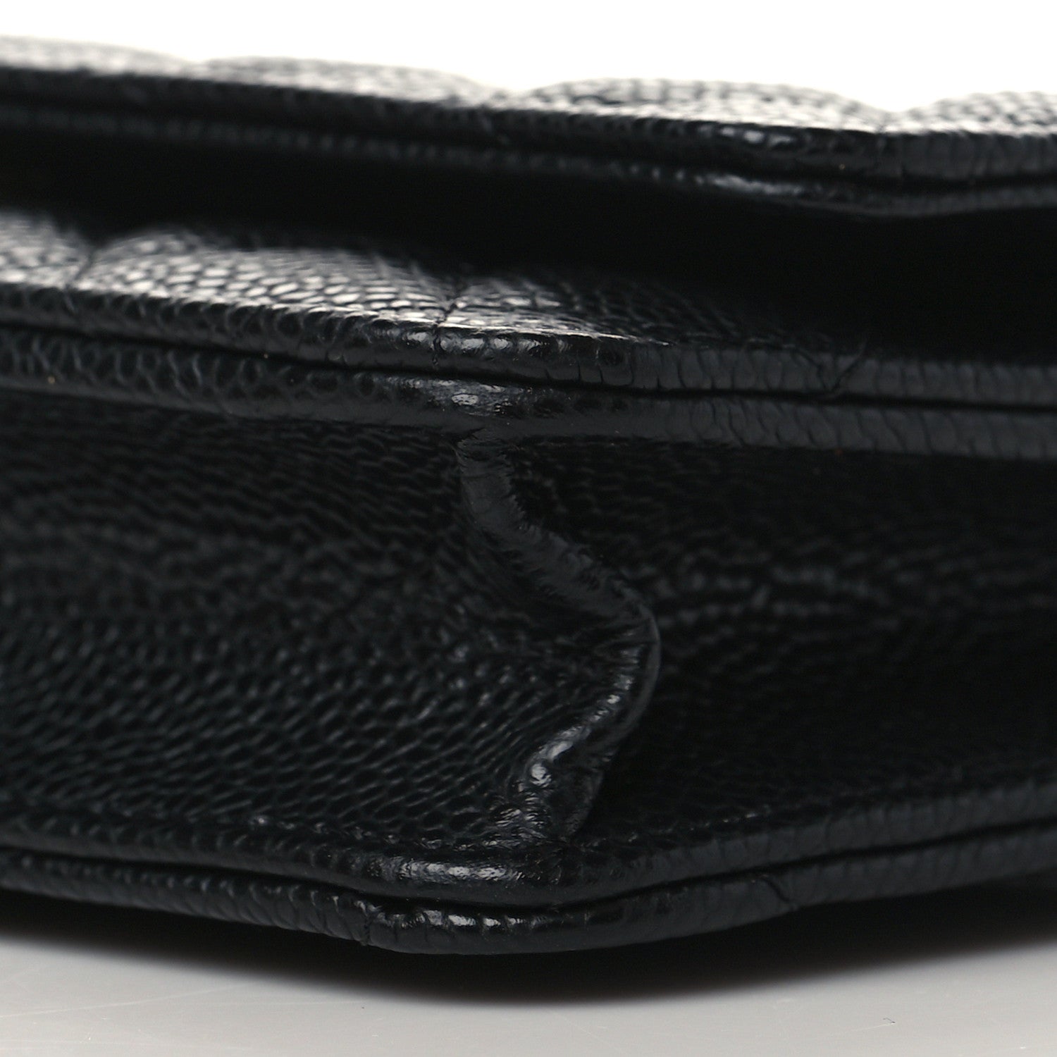 Chanel Caviar Quilted Wallet On Chain WOC Black 11 of 12