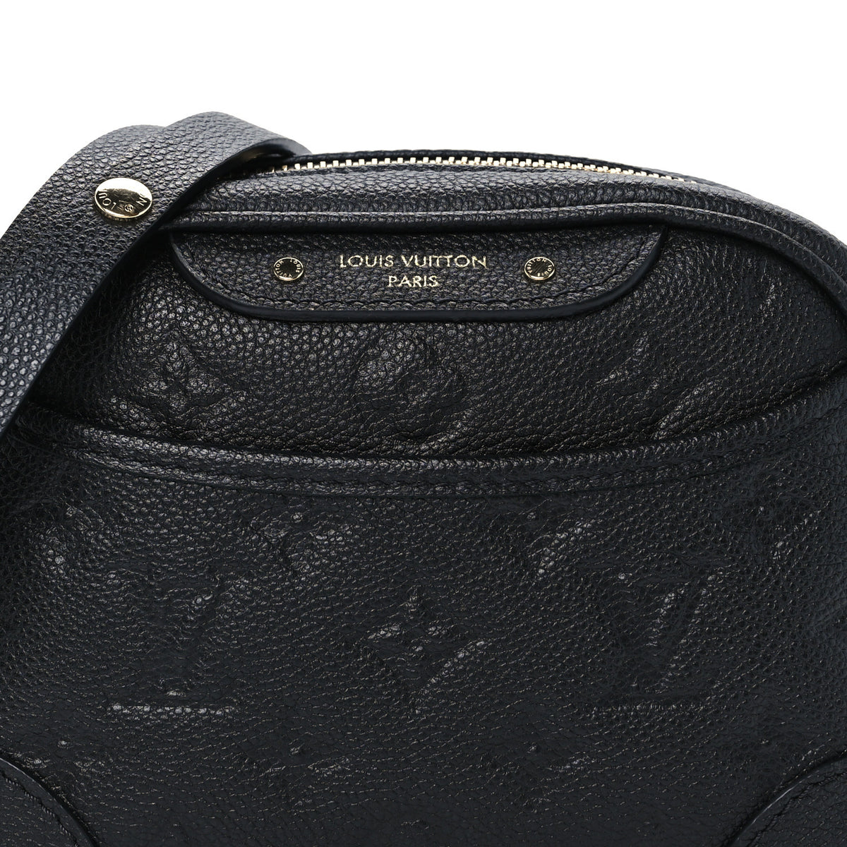 Empreinte Monogram Tiny Camera Bag Black