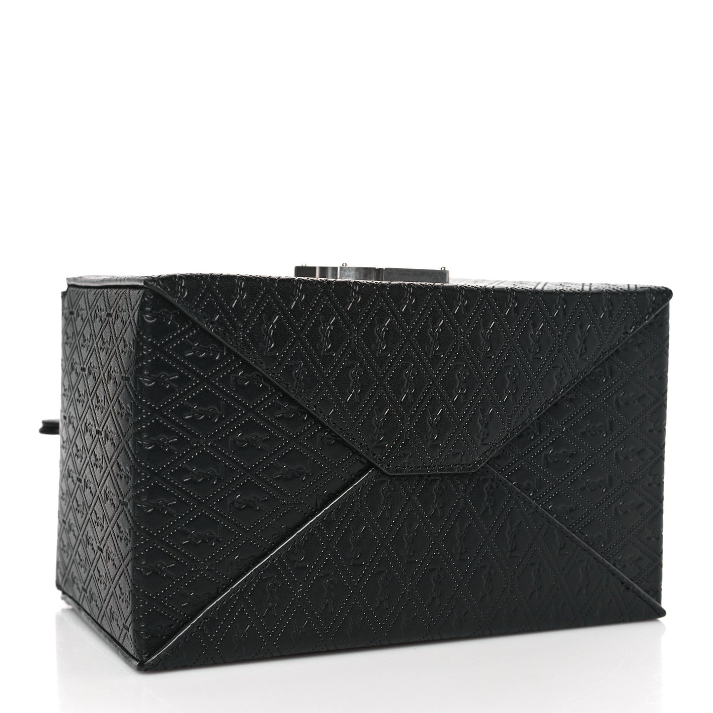 Calfskin Monogram Take Away Box Black
