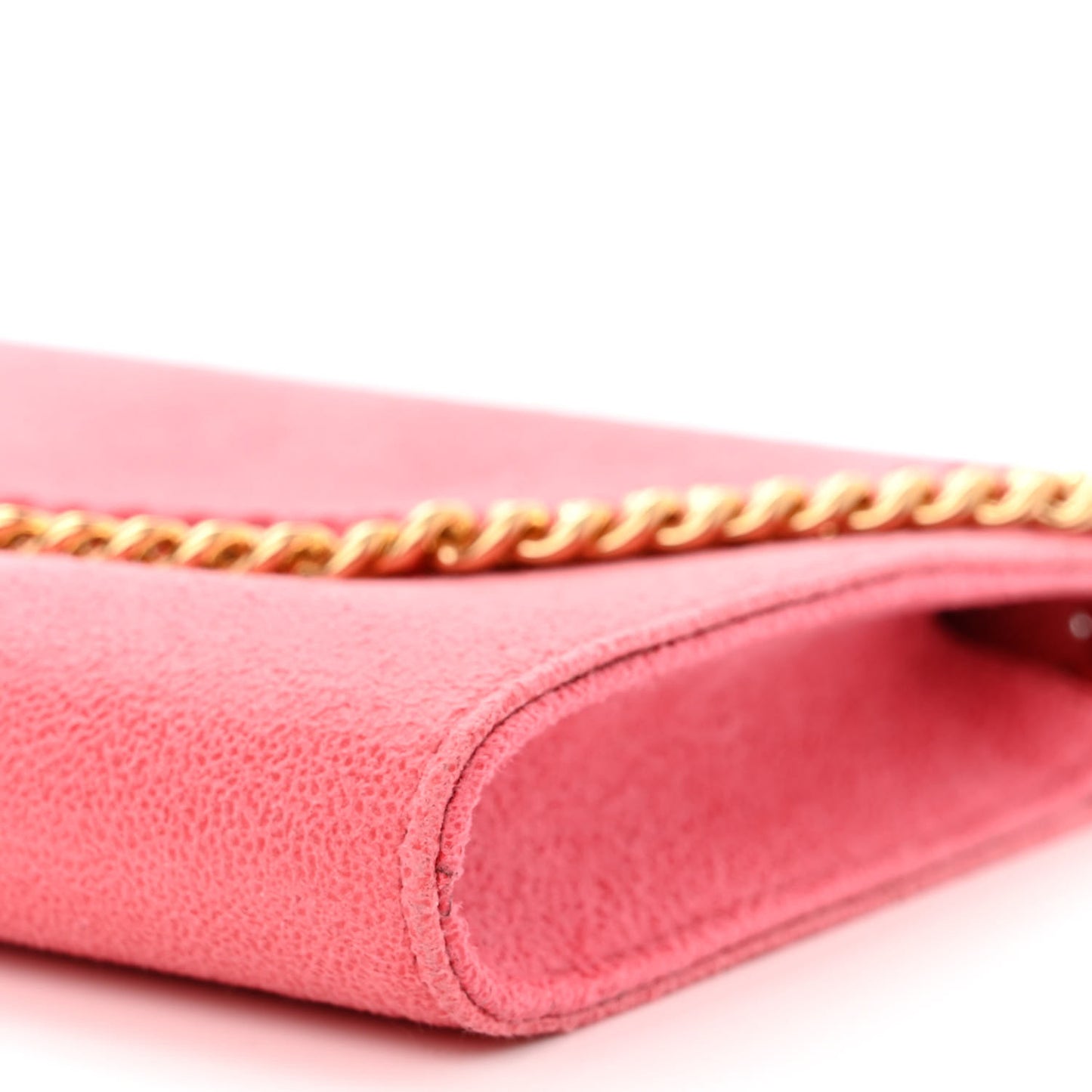 Shaggy Deer Mini Falabella Crossbody Bag Bright Pink