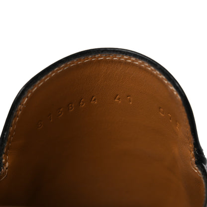 Gucci Calfskin Womens Princetown Slippers 41 Black 10 of 11