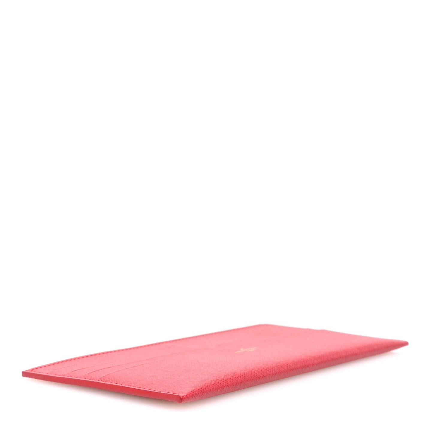 Calfskin Felicie Card Holder Insert Cherry