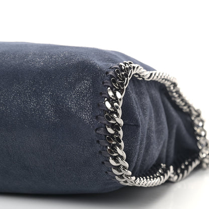 Stella McCartney Shaggy Deer Falabella Fold Over Tote Navy 7 of 9
