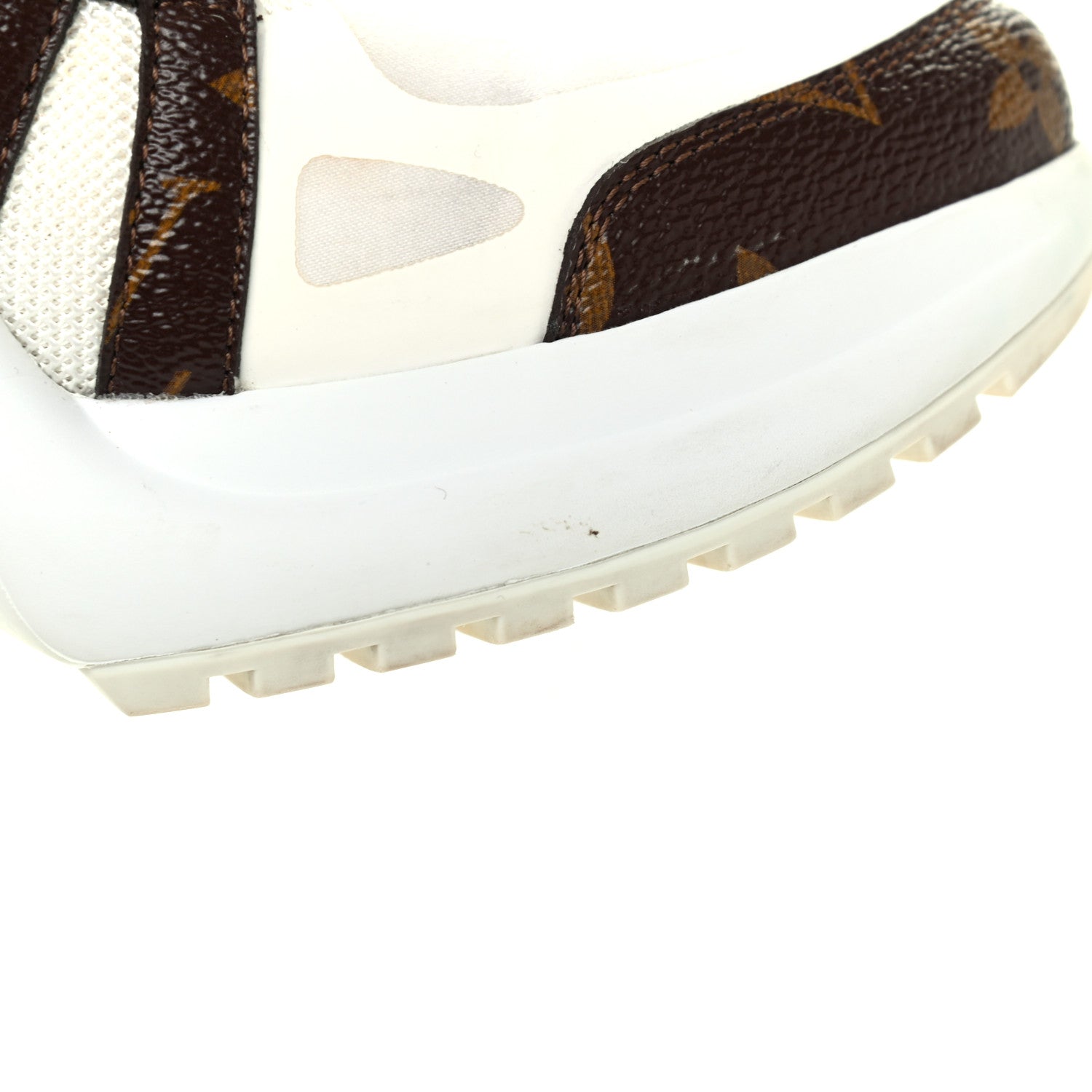 Louis Vuitton Patent Monogram LV Archlight Sneakers 37.5 White 14 of 22