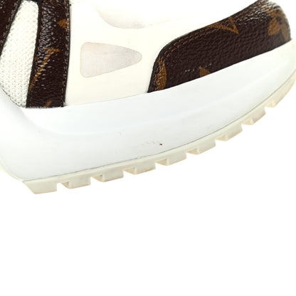 Louis Vuitton Patent Monogram LV Archlight Sneakers 37.5 White 14 of 22