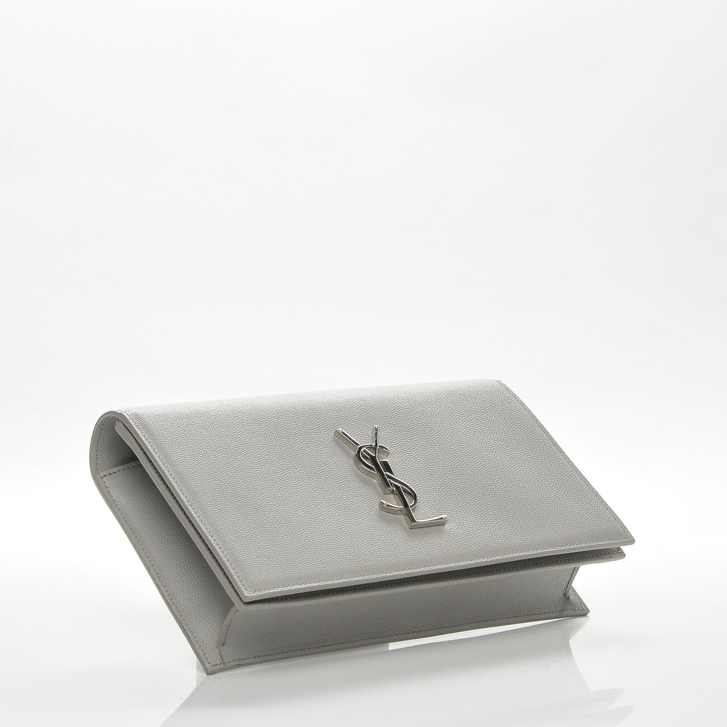Grain De Poudre Classic Monogram Kate Clutch Souris