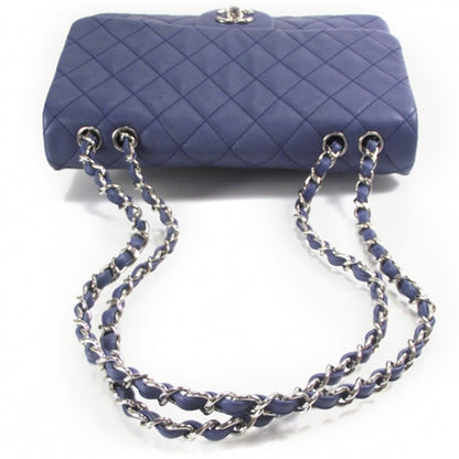 Chanel Caviar JUMBO Classic Flap Blue 5 of 10