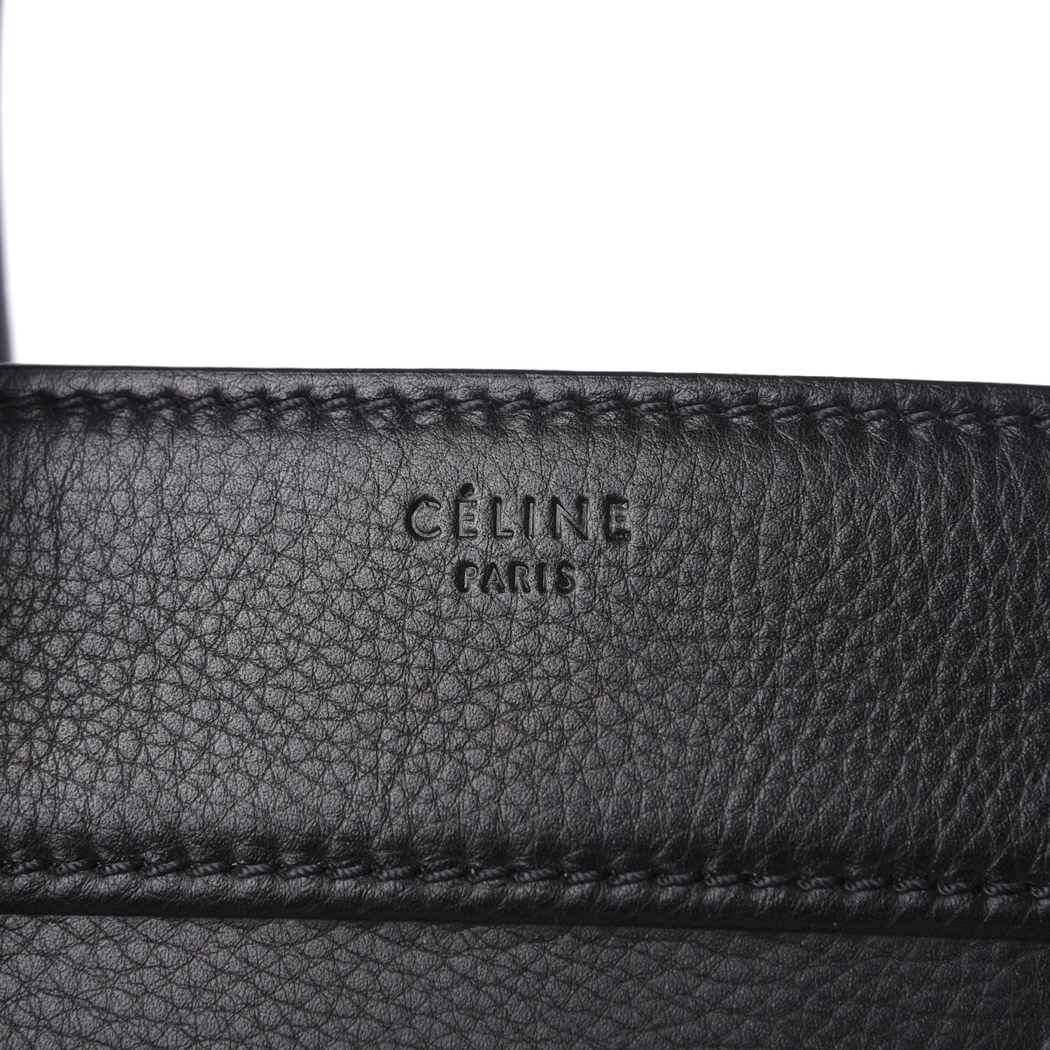 Celine Supple Calfskin Large Phantom Luggage Black 8 of 10