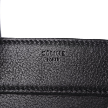 Celine Supple Calfskin Large Phantom Luggage Black 8 of 10