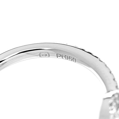 Harry Winston Platinum Diamond 1.41ct The One Round Brilliant Micropave Engagement Ring 47 4.25 5 of 7