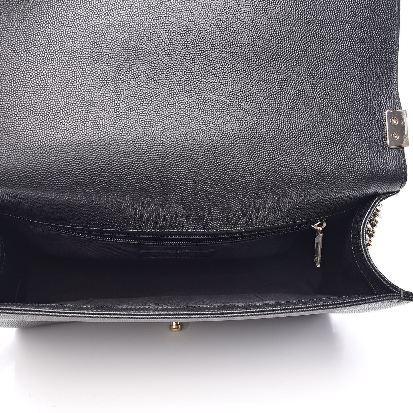 Caviar Quilted New Medium Boy Flap Black