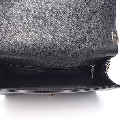 Chanel Caviar Quilted New Medium Boy Flap Black 5 of 12