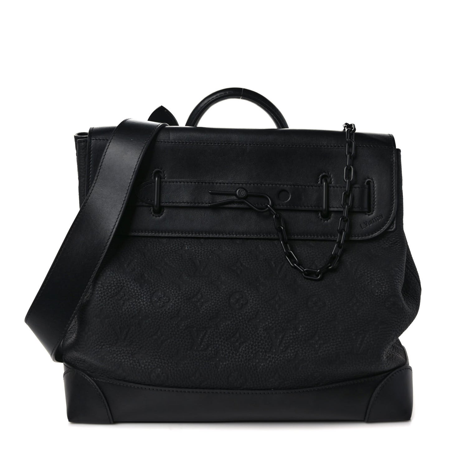 Taurillon Monogram Steamer PM Black