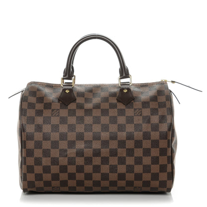 Louis Vuitton Damier Ebene Speedy 30 1 of 6