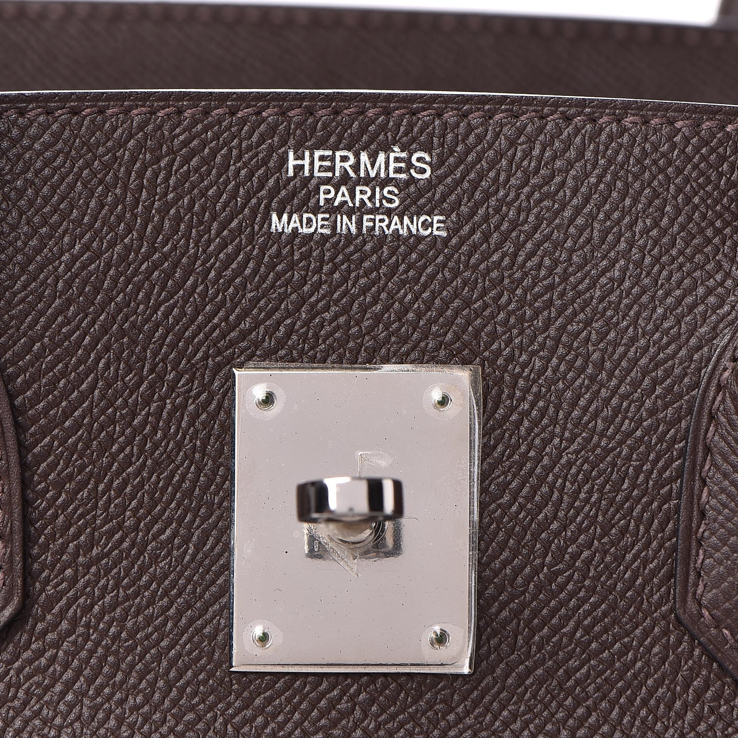 Hermes Epsom Birkin 35 Chocolate 12 of 38
