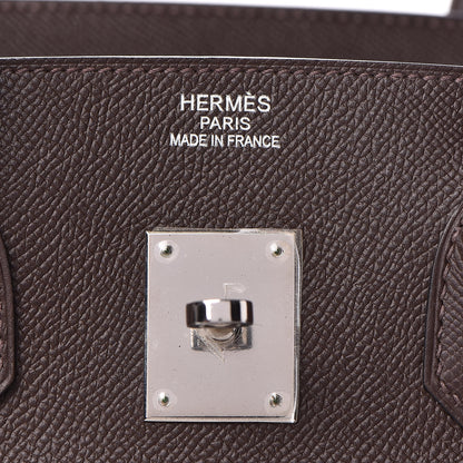 Hermes Epsom Birkin 35 Chocolate 12 of 38