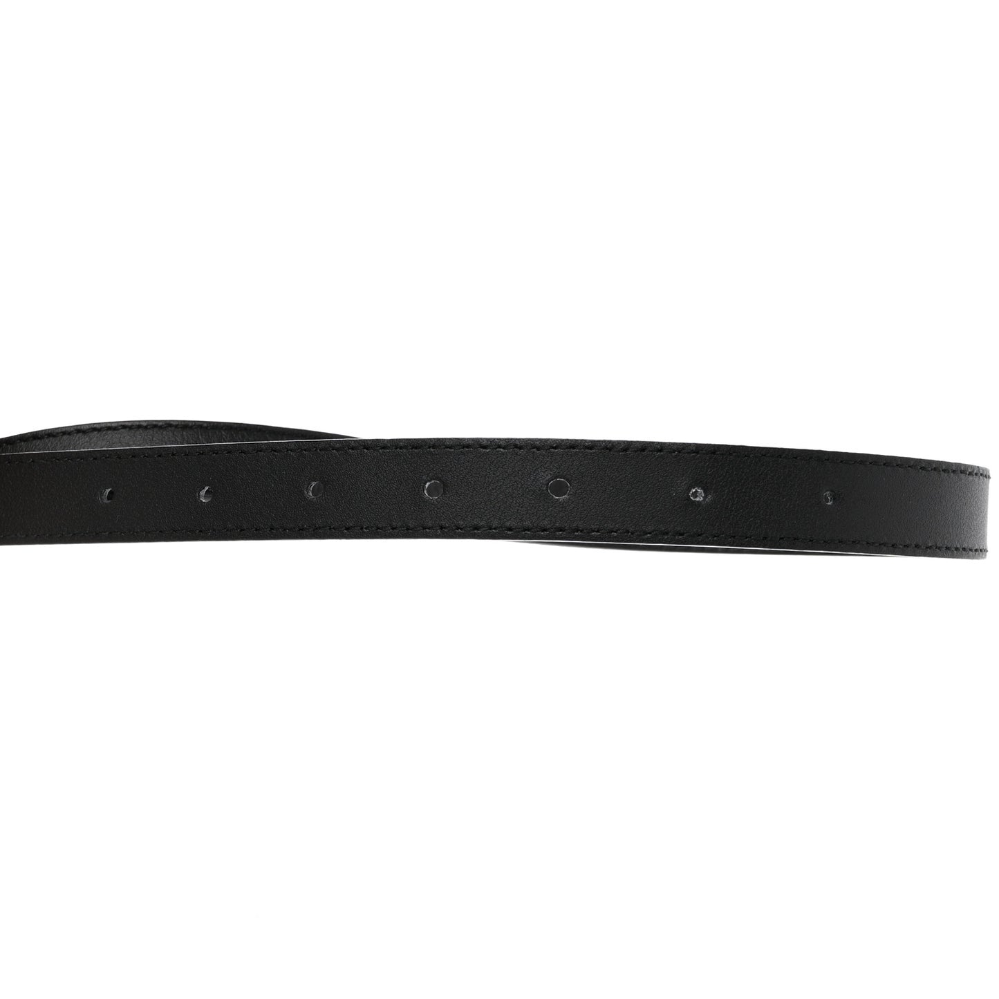 Calfskin Double G 20mm Belt 75 30 Black