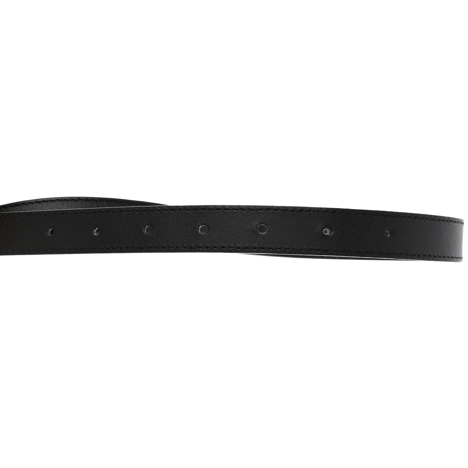 Gucci Calfskin Double G 20mm Belt 75 30 Black 5 of 6