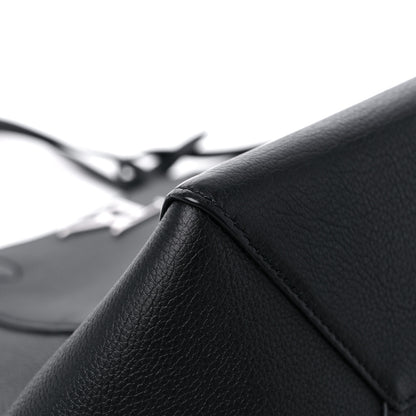 Louis Vuitton Calfskin Lockme Cabas Black 7 of 10
