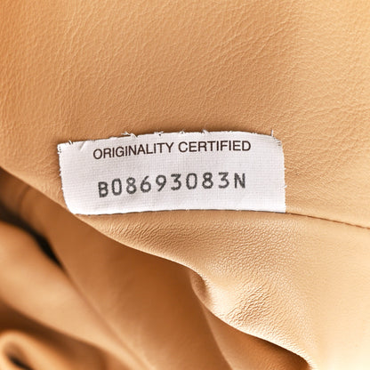 Bottega Veneta Smooth Butter Calf The Pouch Oversized Clutch Almond 7 of 12