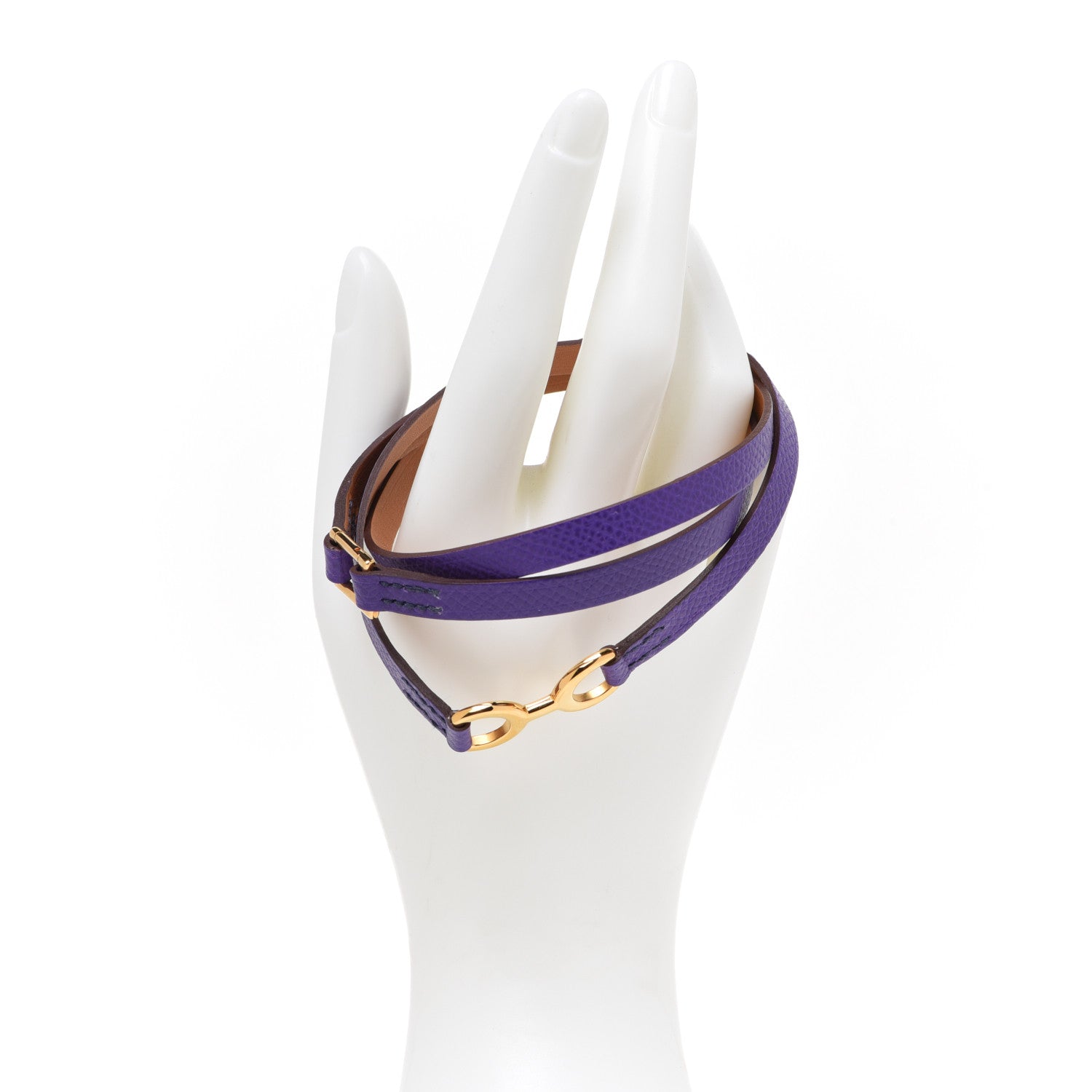 Hermes Swift Epsom Pavane Wrap Bracelet S 2 of 6