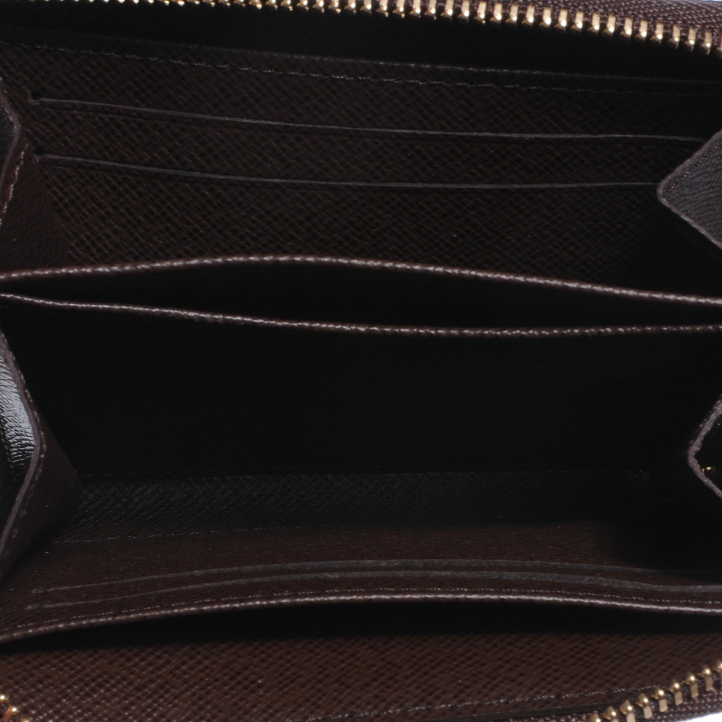 Damier Ebene Zippy Coin Purse