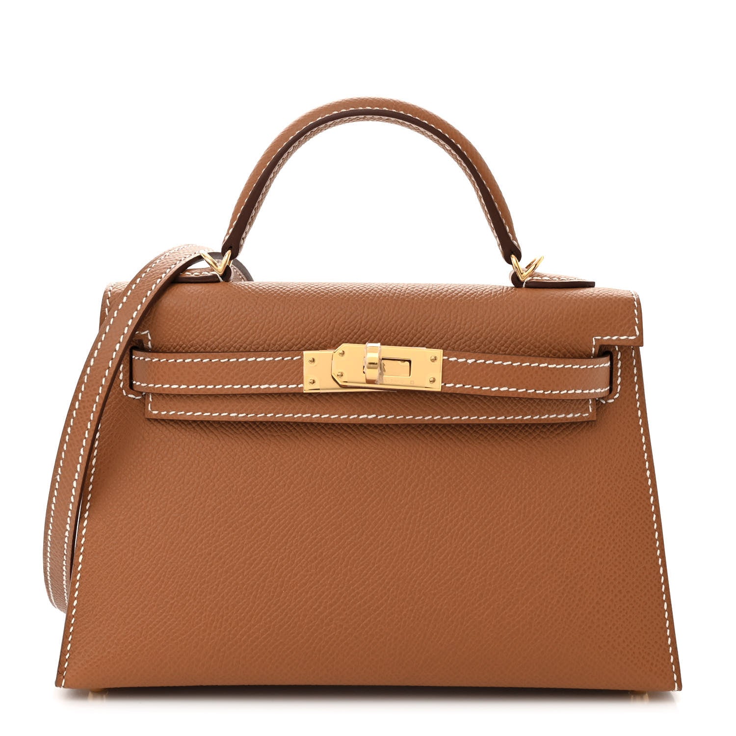 Hermes Epsom Mini Kelly Sellier 20 Gold 1 of 11