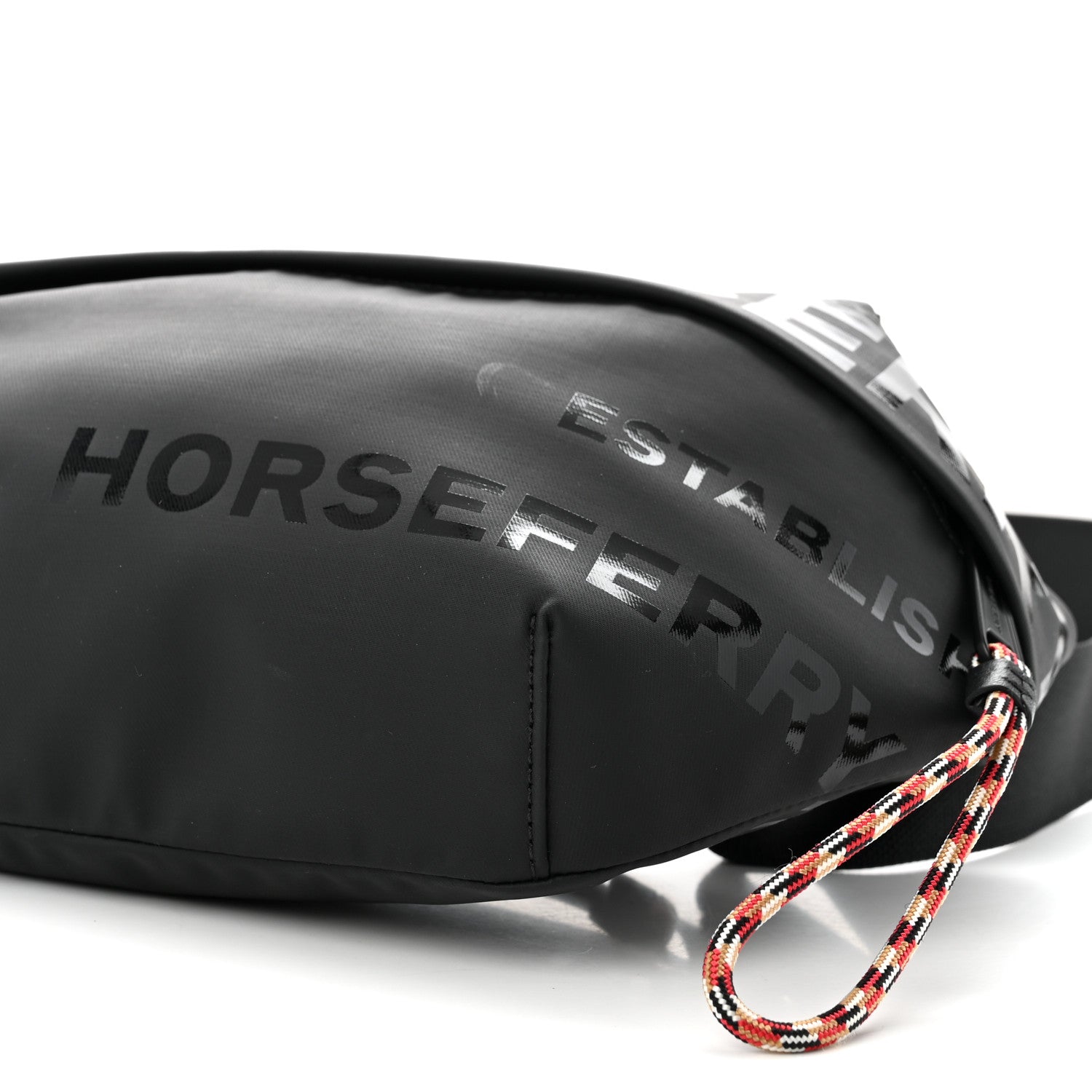 Burberry Econyl Horseferry Print Sonny Bum Bag Black 9 of 9