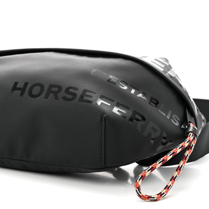 Burberry Econyl Horseferry Print Sonny Bum Bag Black 9 of 9