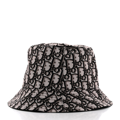 Christian Dior Oblique Reversible Teddy-D Brim Bucket Hat Beige 6 of 16