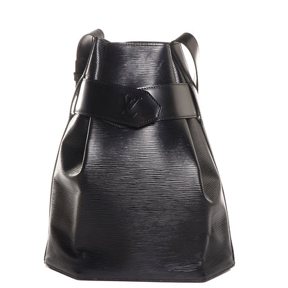 Louis Vuitton Epi Sac D'Epaule GM Black 1 of 8