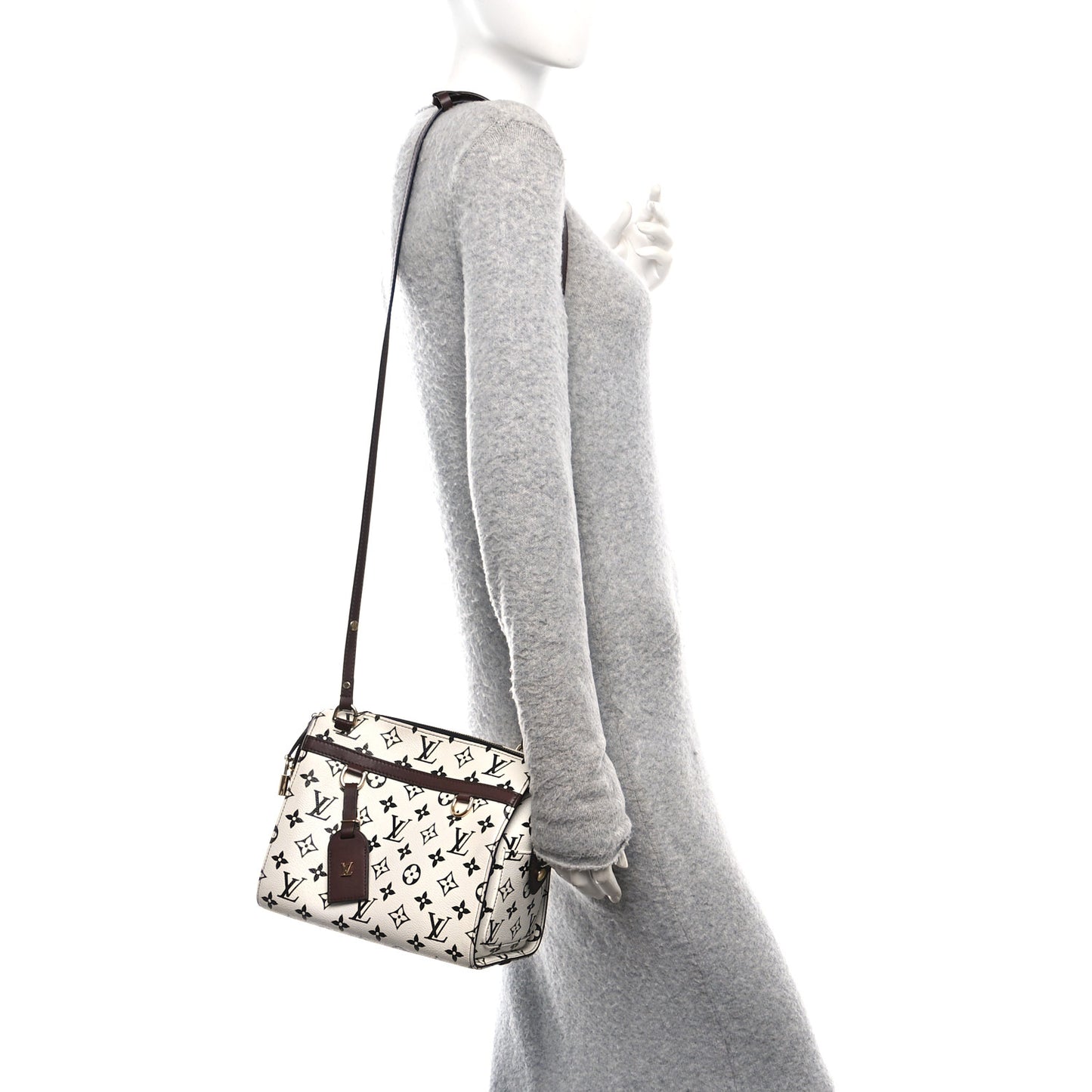 Monogram Speedy Amazon PM White Chocolat