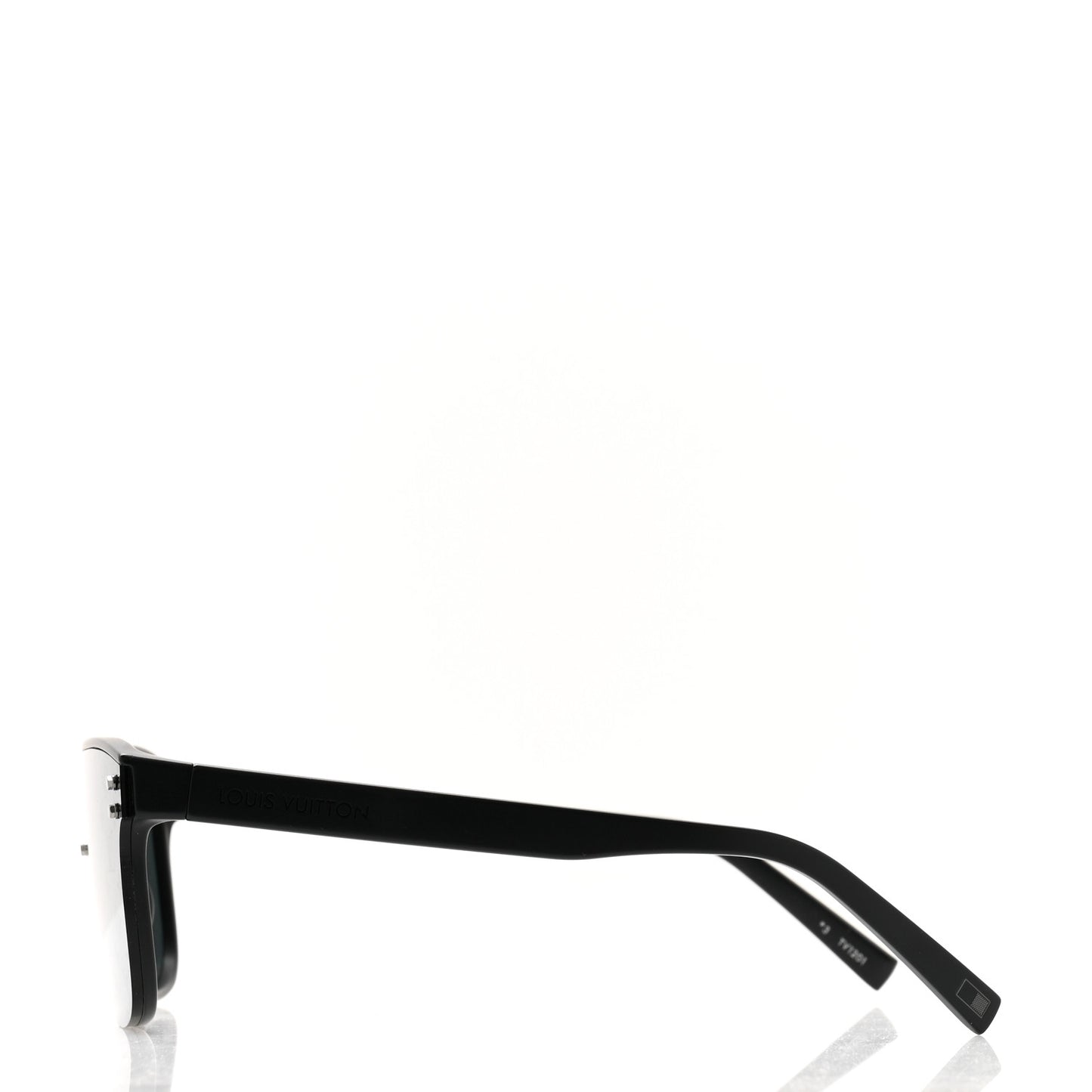 Acetate LV Waimea Square Sunglasses Z1082W Black